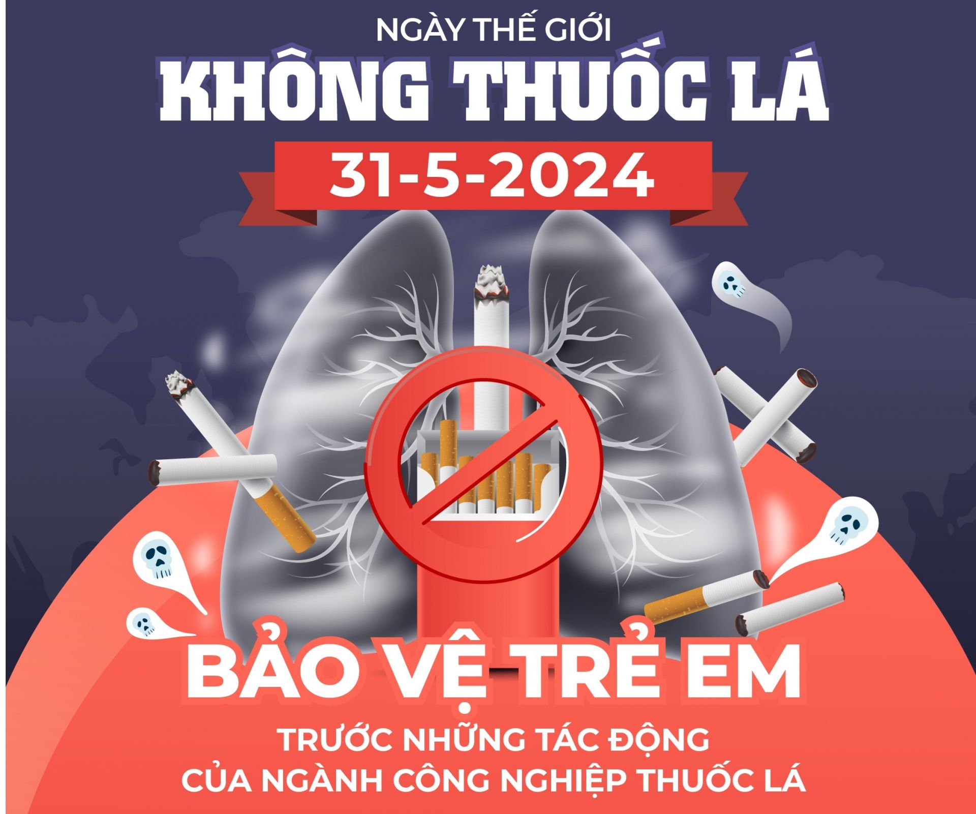 NÓI KHÔNG VỚI MỌI LOẠI THUỐC LÁ – BẢO VỆ SỨC KHOẺ HIỆN TẠI VÀ TƯƠNG LAI